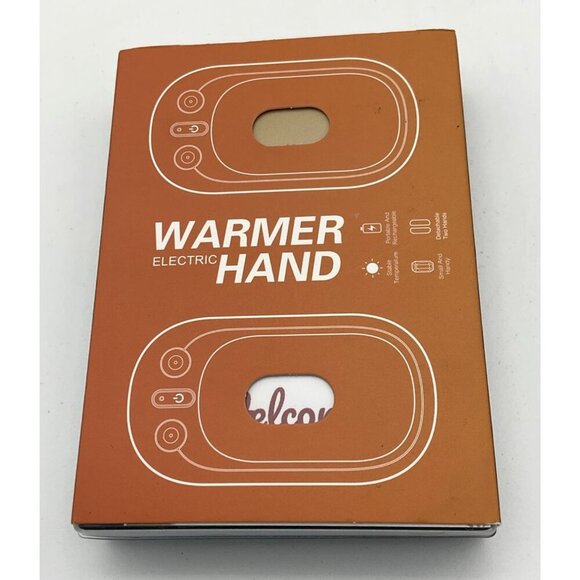 Sechkiss Rechargeable 2-Pack Portable Pocket Hand Warmers NEW in Box - Picture 1 of 2